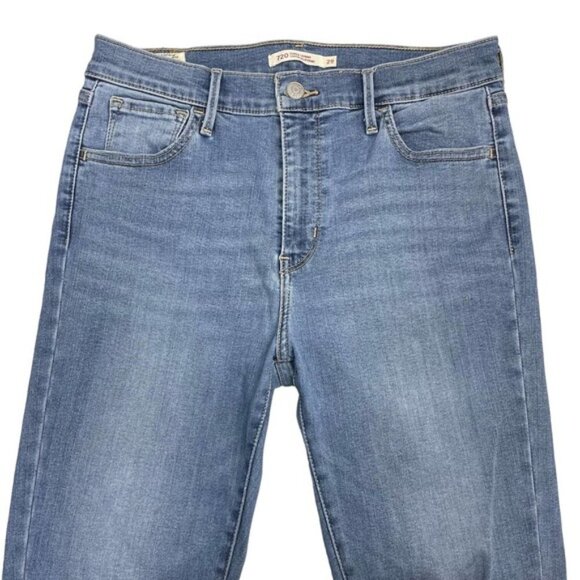 LEVI'S Premium 720 Super Skinny Ripped Knee Jean Sz 29 - Picture 3 of 7